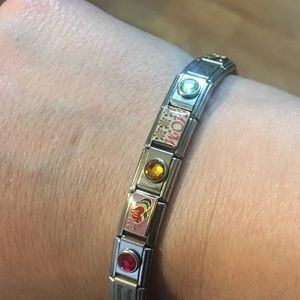 Vintage 21 Link Italian Charm Bracelet